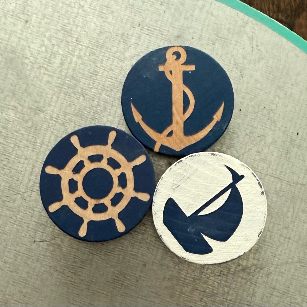 Nautical Themed Coasters Set